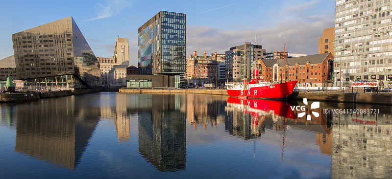 盐屋码头图片素材