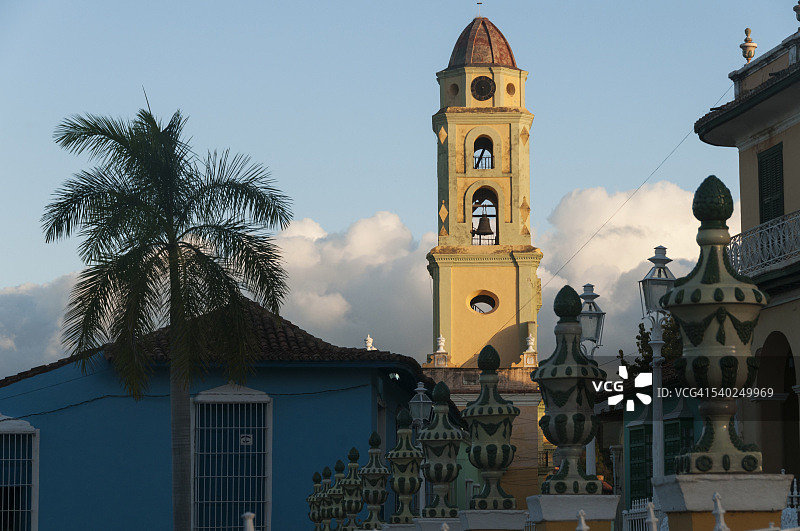 特立尼达的旧金山德阿西斯教堂图片素材