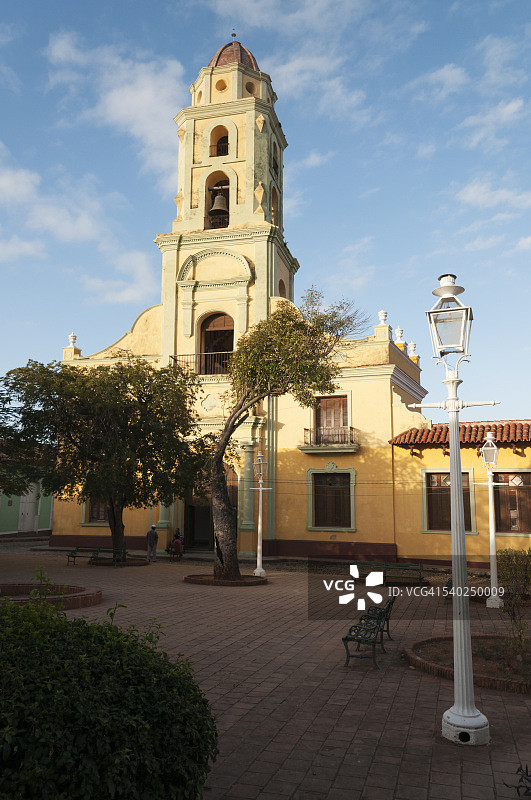 特立尼达的旧金山德阿西斯教堂图片素材