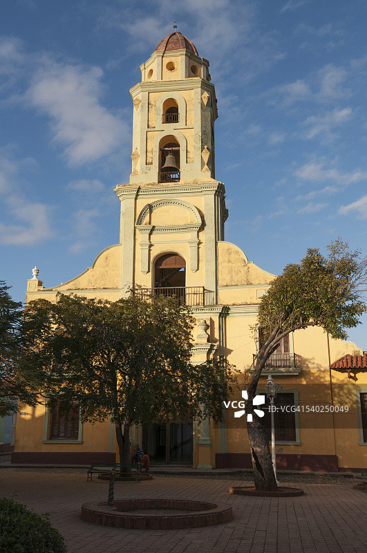 特立尼达的旧金山德阿西斯教堂图片素材