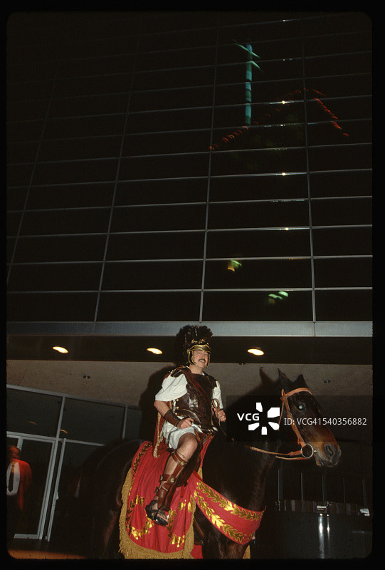 圣诞节戏剧中的罗马士兵图片素材