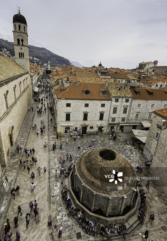 杜布罗夫尼克奥诺弗里奥喷泉图片素材