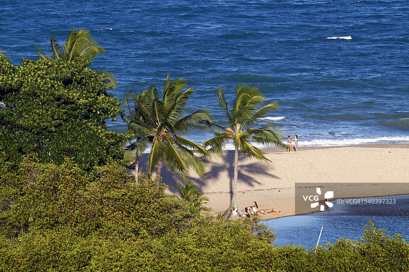 特兰科索的纳蒂沃斯海滩图片素材