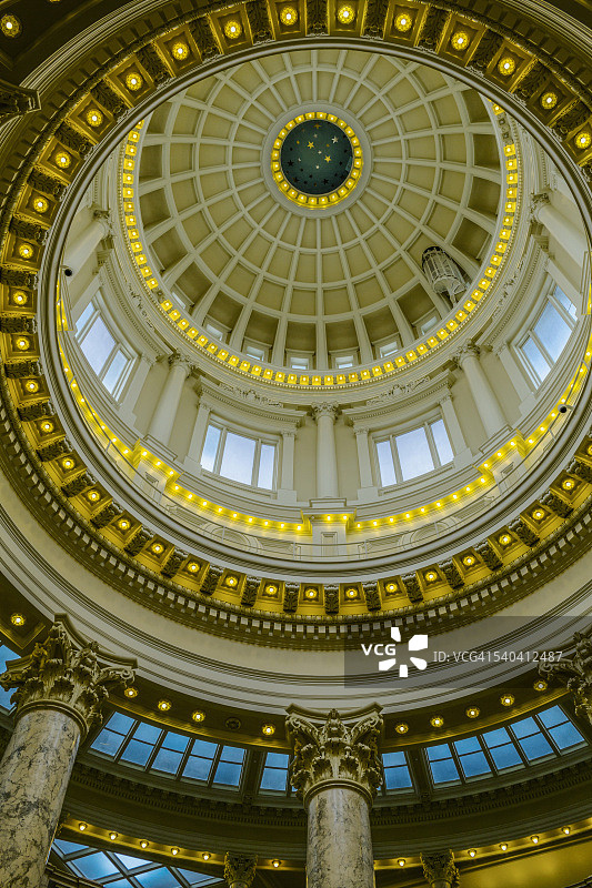 爱达荷州议会大厦圆顶图片素材