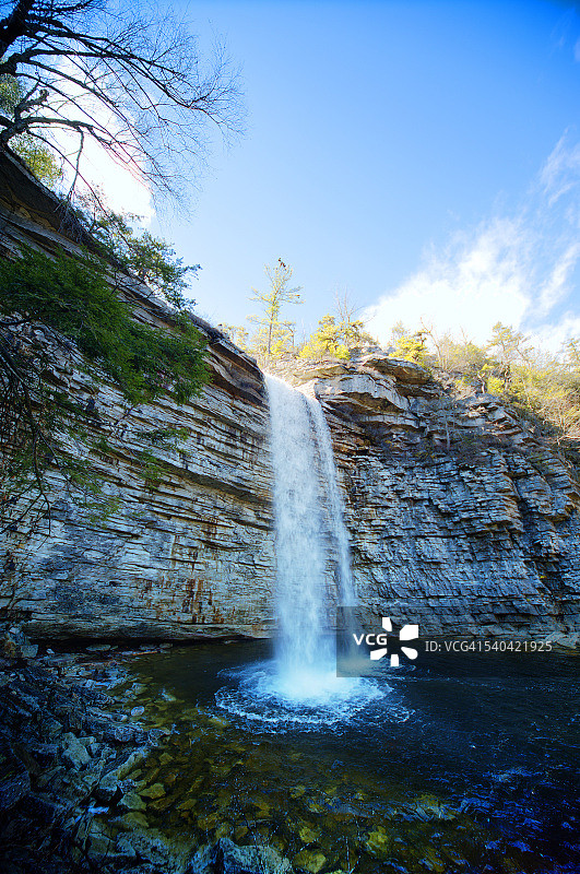 阿沃斯汀瀑布图片素材