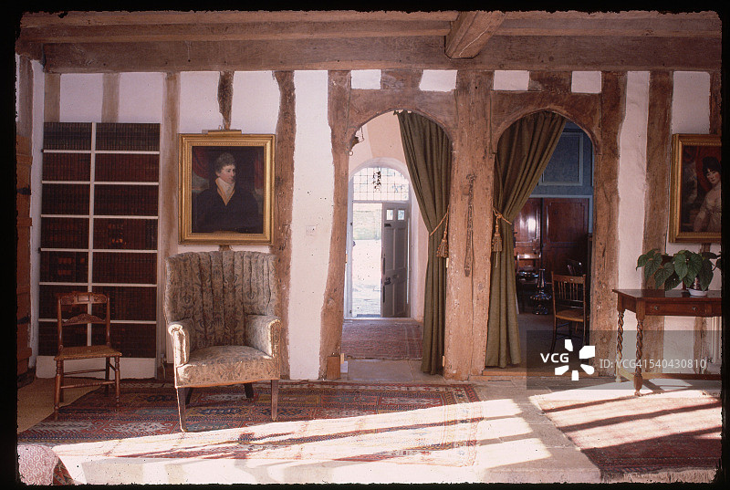 本特利大厅的拱形门图片素材