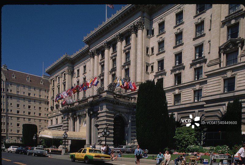 费尔蒙特酒店外观图片素材