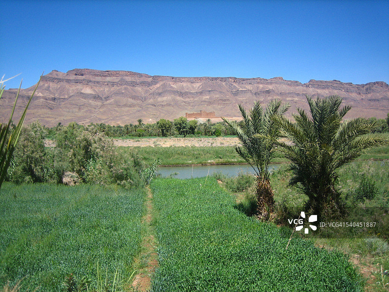 德拉河谷景色图片素材