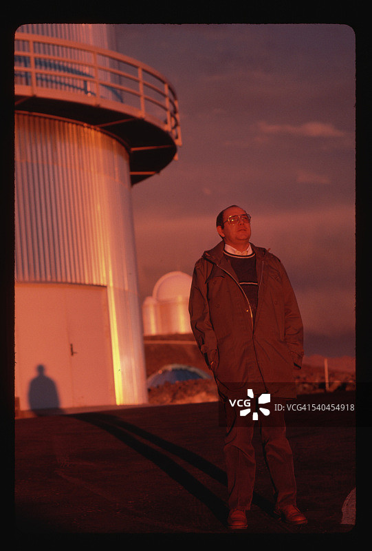 帕特里斯·布歇在欧洲南方天文台图片素材