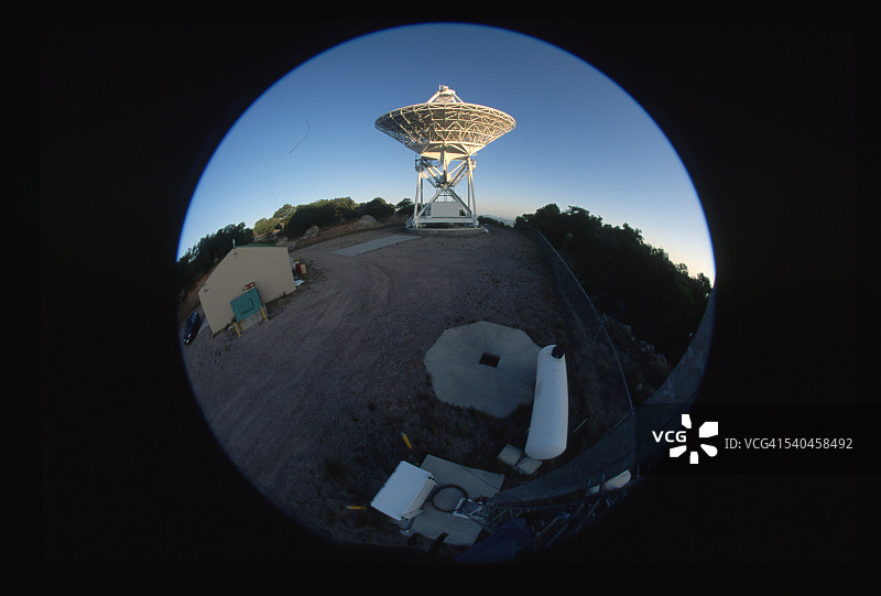 甚长基线阵列中央无线电天线图片素材