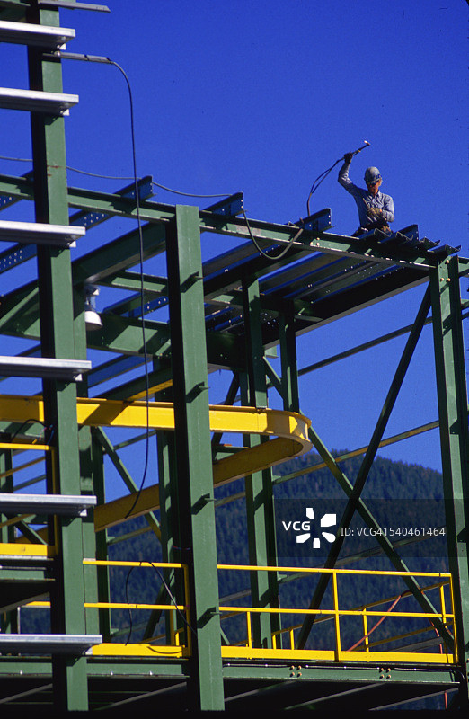 鲁珀特王子港的建筑工地图片素材