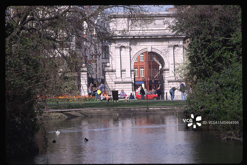 爱尔兰都柏林圣史蒂芬绿地公园图片素材