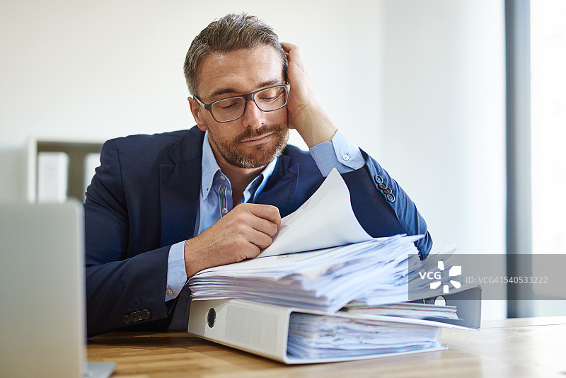 与文书工作作斗争图片素材