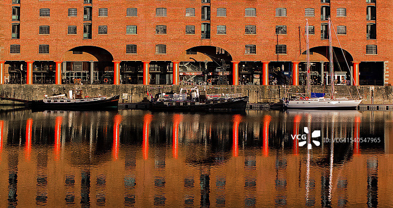 皇家阿尔伯特码头图片素材