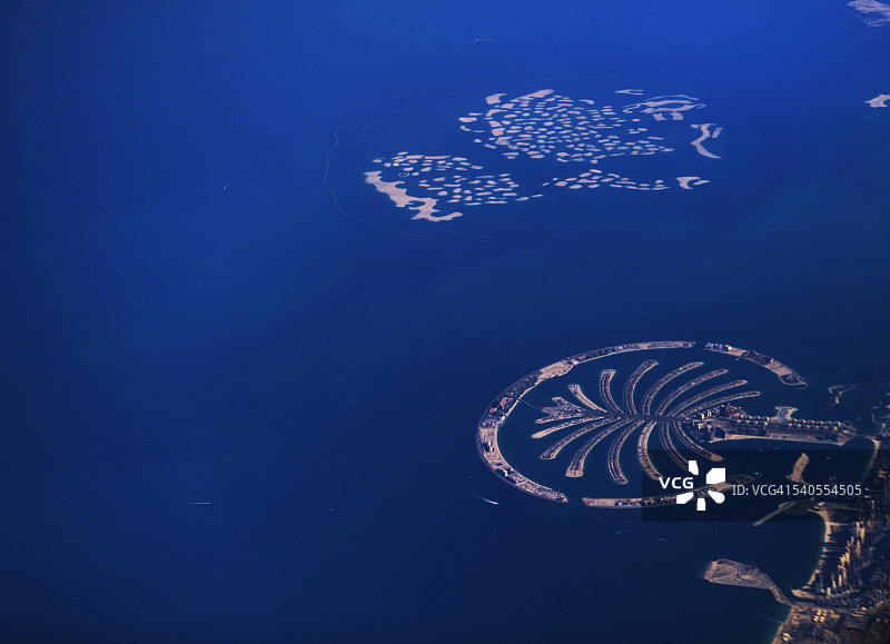 迪拜朱美拉棕榈岛图片素材