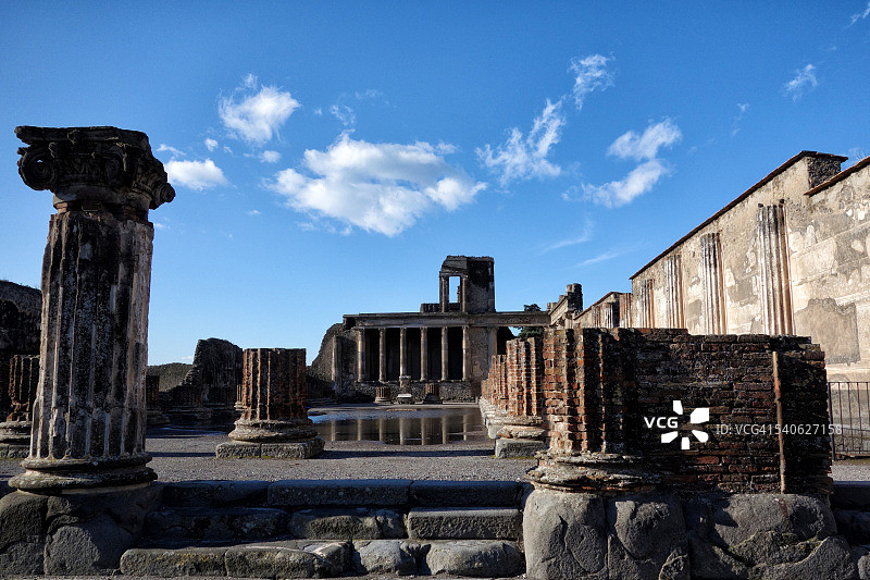 庞贝遗址图片素材