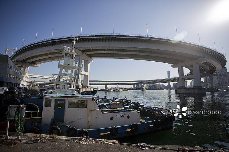 彩虹桥环路图片素材