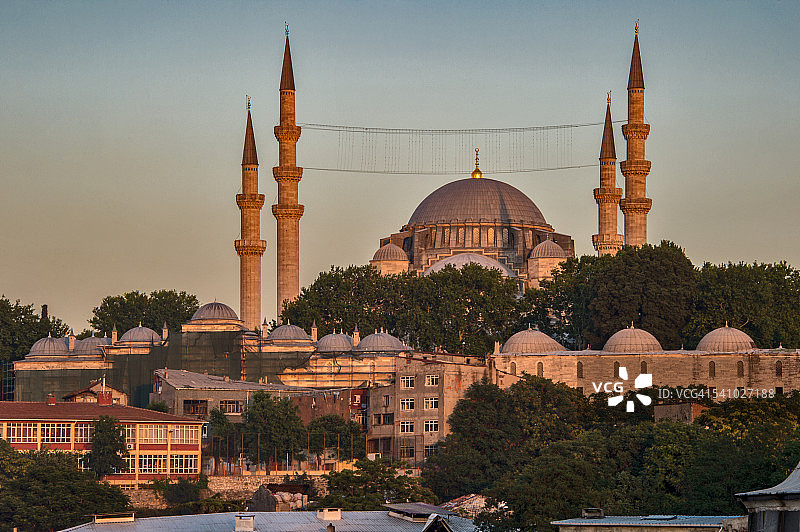 苏莱曼尼耶清真寺图片素材