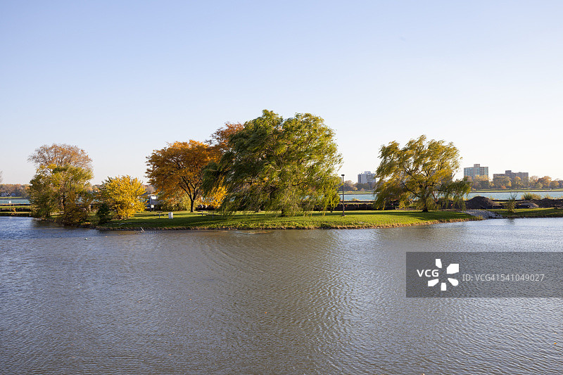 秋天的贝尔岛图片素材