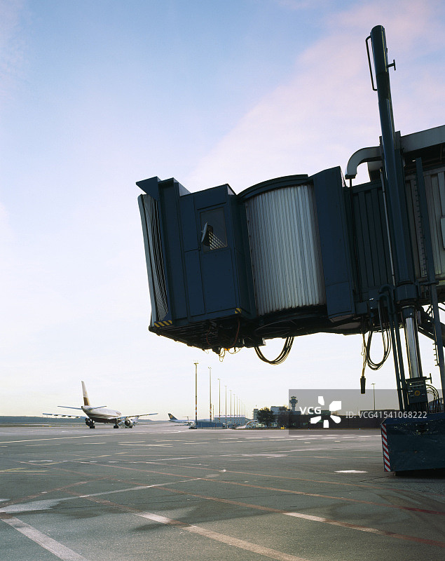 登机桥图片素材