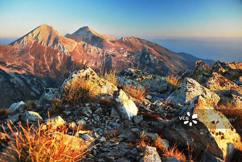 保加利亚皮林山国家公园日出景色图片素材