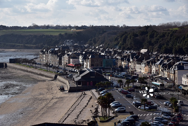 法国布列塔尼康卡勒市图片素材
