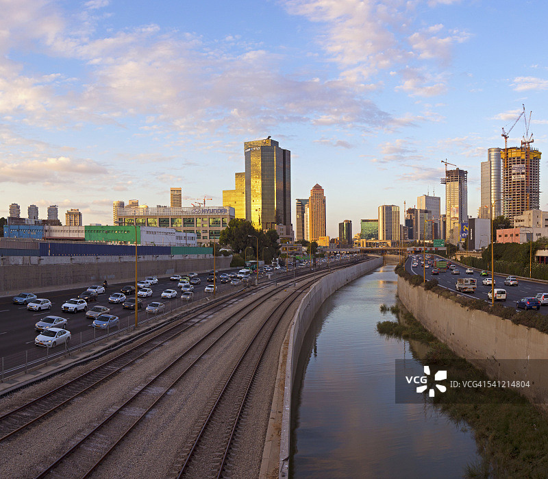 拉马特甘与阿亚隆高速公路图片素材