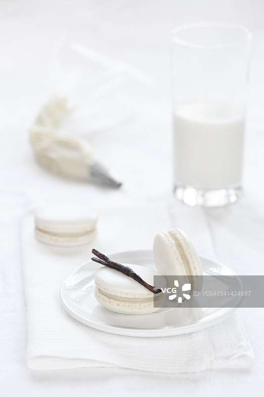 香草马卡龙图片素材