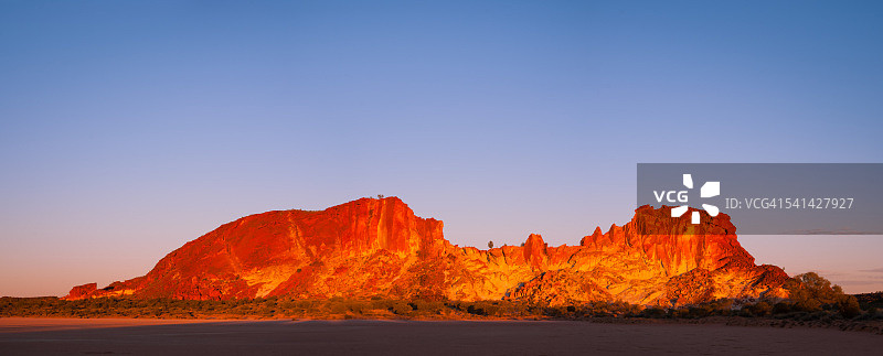 澳大利亚彩虹谷美丽的暮色图片素材