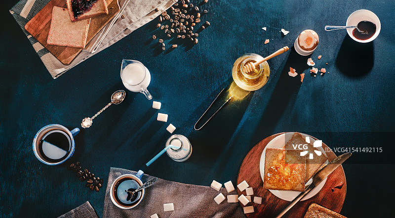 北极星下的早餐图片素材