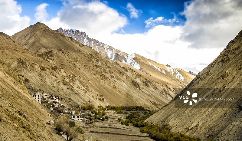 Wanla村庄图片素材