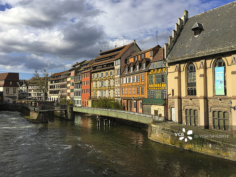 斯特拉斯堡小法兰西区图片素材