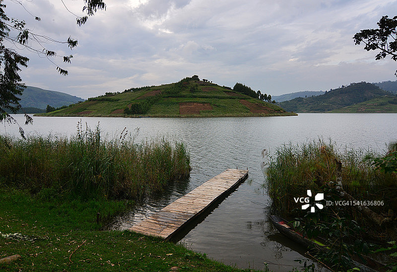 独木舟港口图片素材