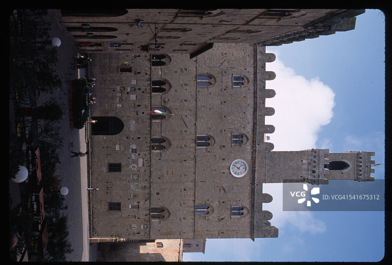 意大利沃尔泰拉的普里奥里宫图片素材