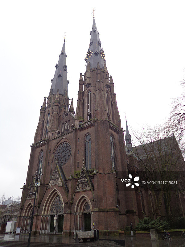 荷兰埃因霍温的圣凯瑟琳教堂图片素材