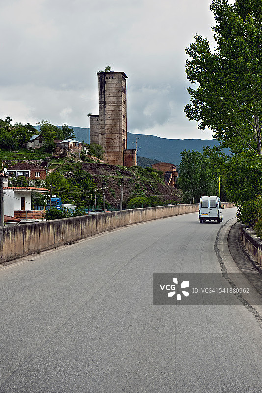 阿尔巴尼亚普伦亚斯街景图片素材