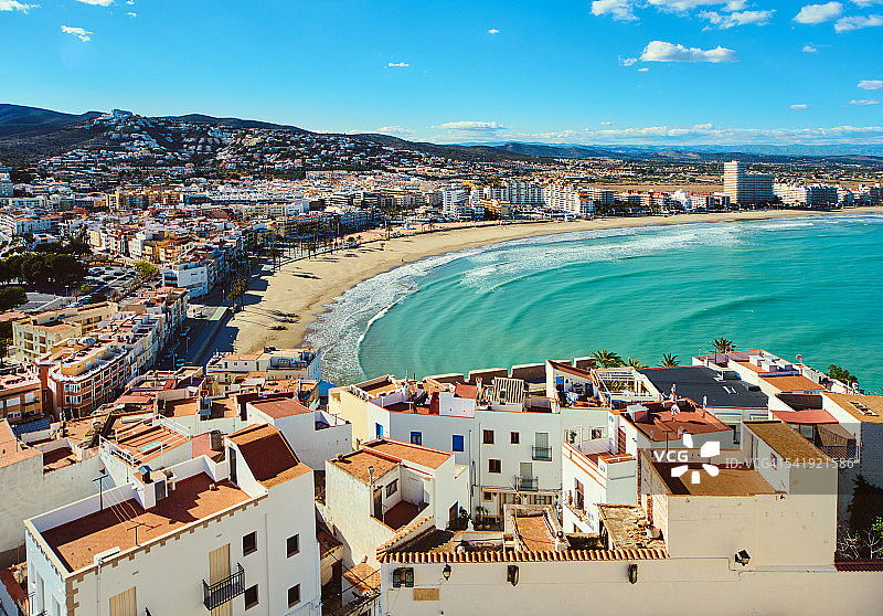 佩尼斯科拉海岸线图片素材