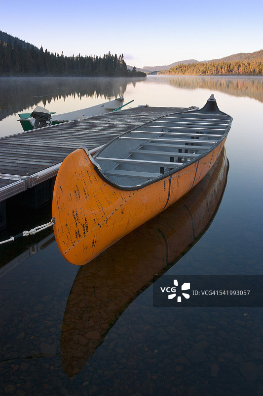 Lac Cascapédia的Rabaska图片素材