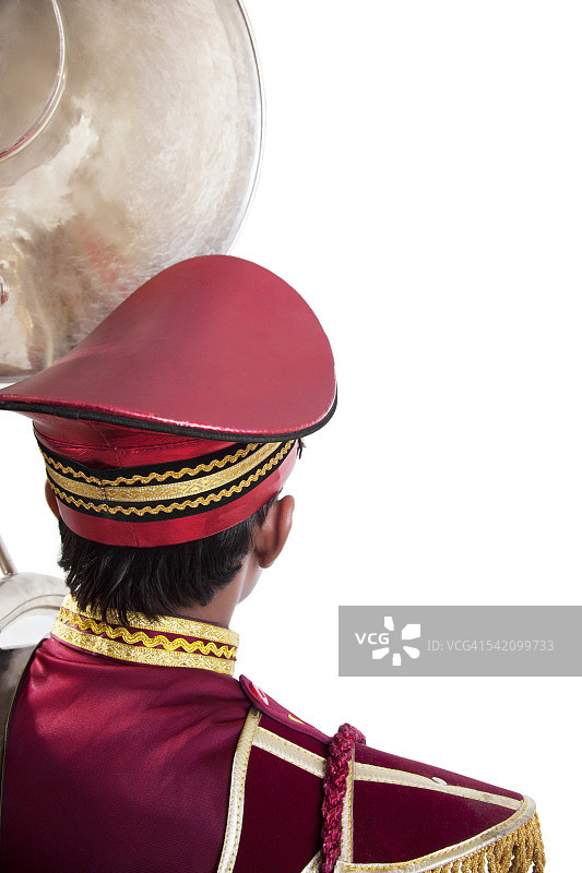 乐队演奏者的背影图片素材