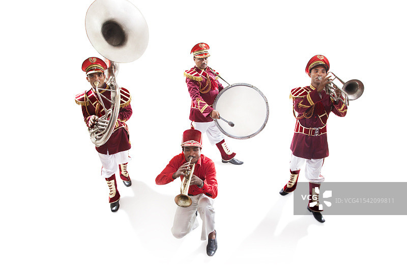 演奏乐器的班德瓦拉斯图片素材