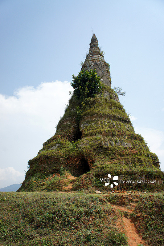 老挝川圹塔寺图片素材
