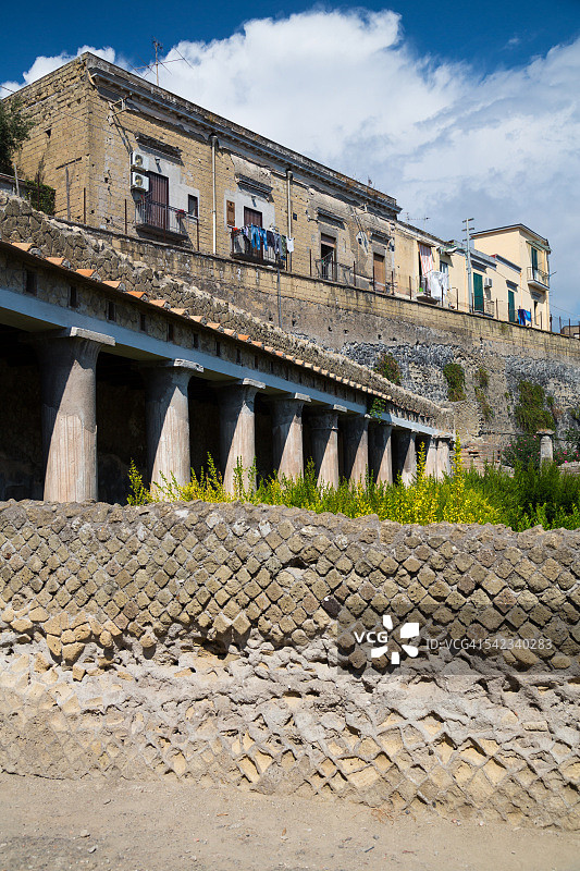 意大利埃尔科拉诺遗址图片素材