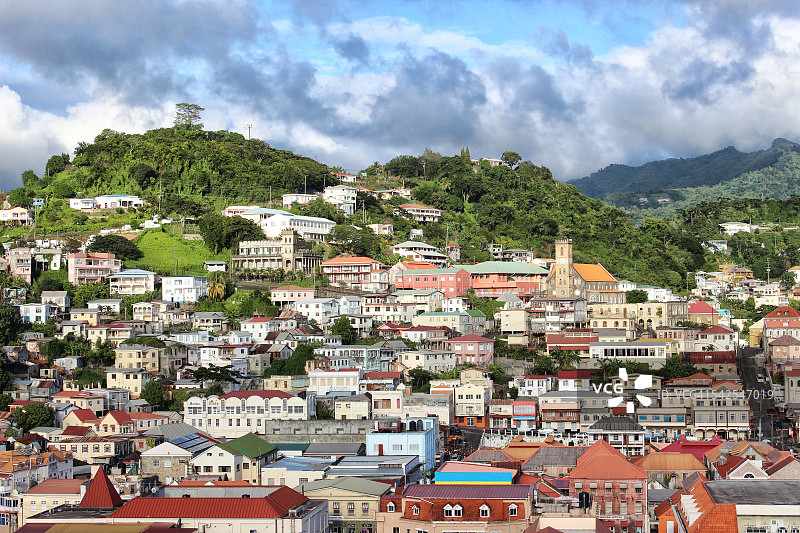 圣乔治，格林纳达图片素材