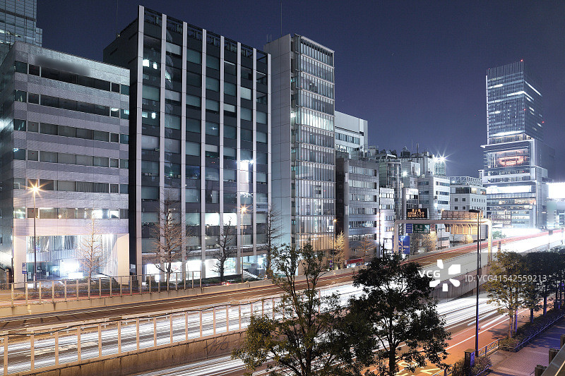 涩谷HIKARIE小径图片素材