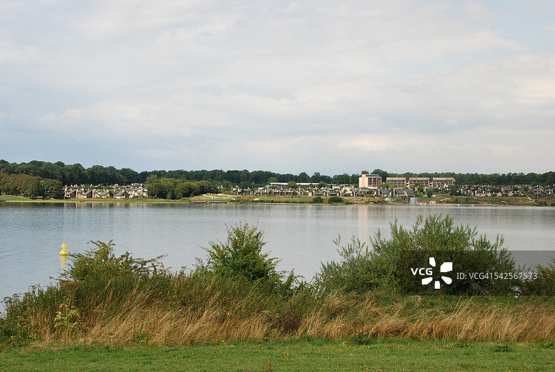 度假村的正面图图片素材