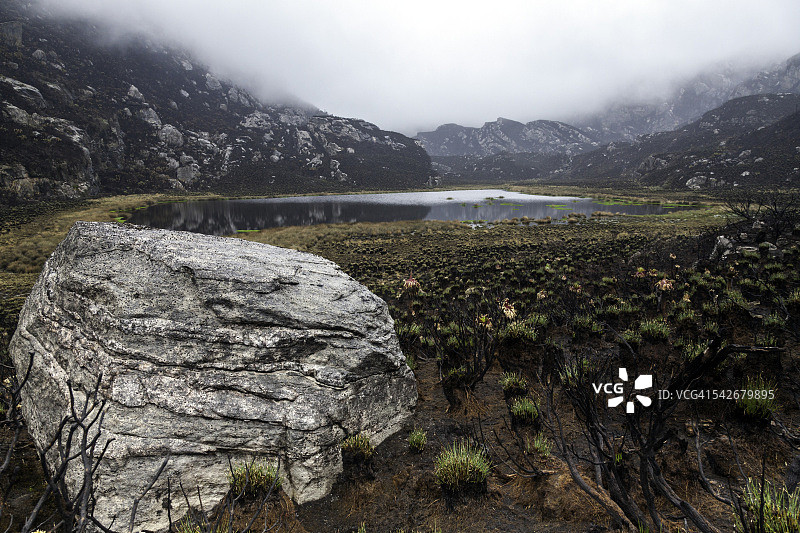 乌干达的鲁文佐里山脉图片素材