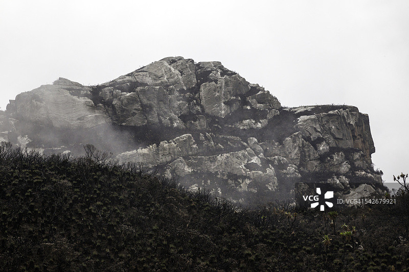 乌干达的鲁文佐里山脉图片素材