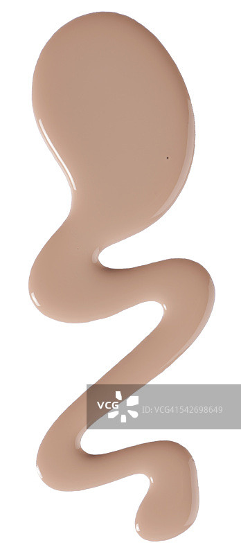 肉色指甲油特写图片素材