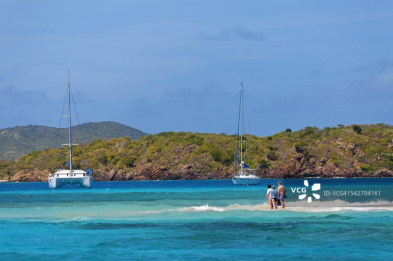 格林纳丁斯，托贝哥群岛礁图片素材