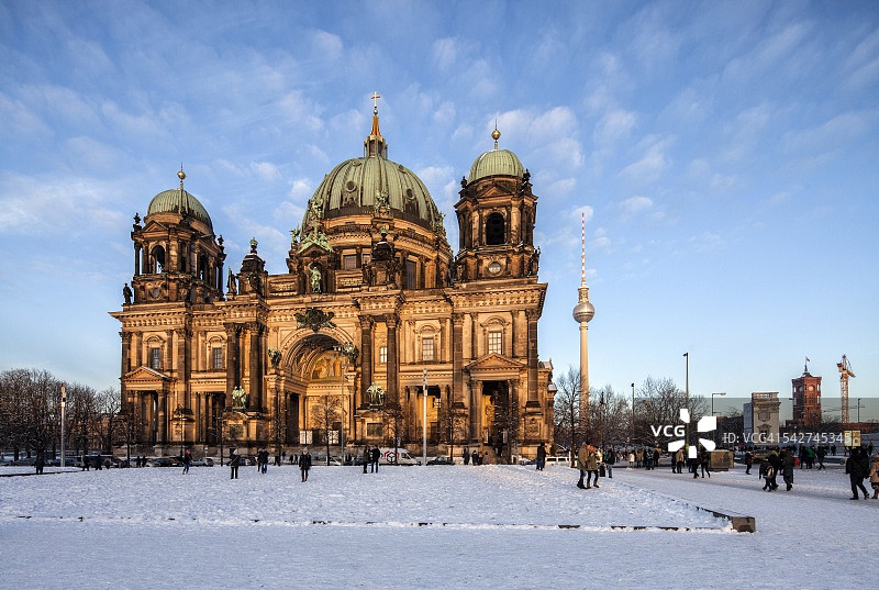 柏林大教堂图片素材